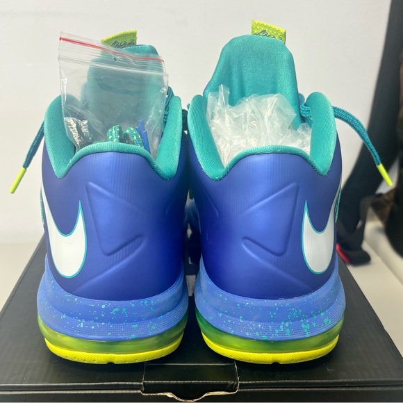 VNDS - Nike Air Max LeBron X (10) Low 'Sprite' - Size 9.5 Men's - Picture 4 of 9